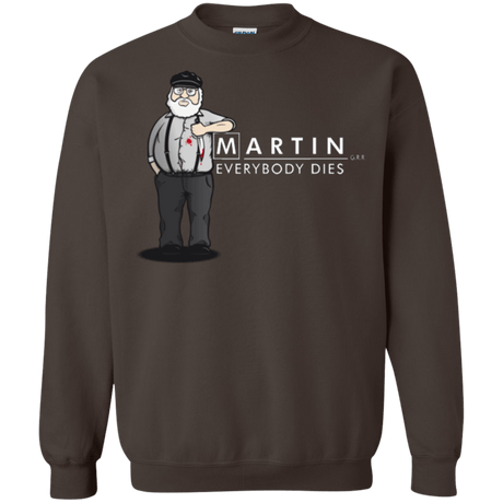 Sweatshirts Dark Chocolate / Small Everybody Dies Crewneck Sweatshirt