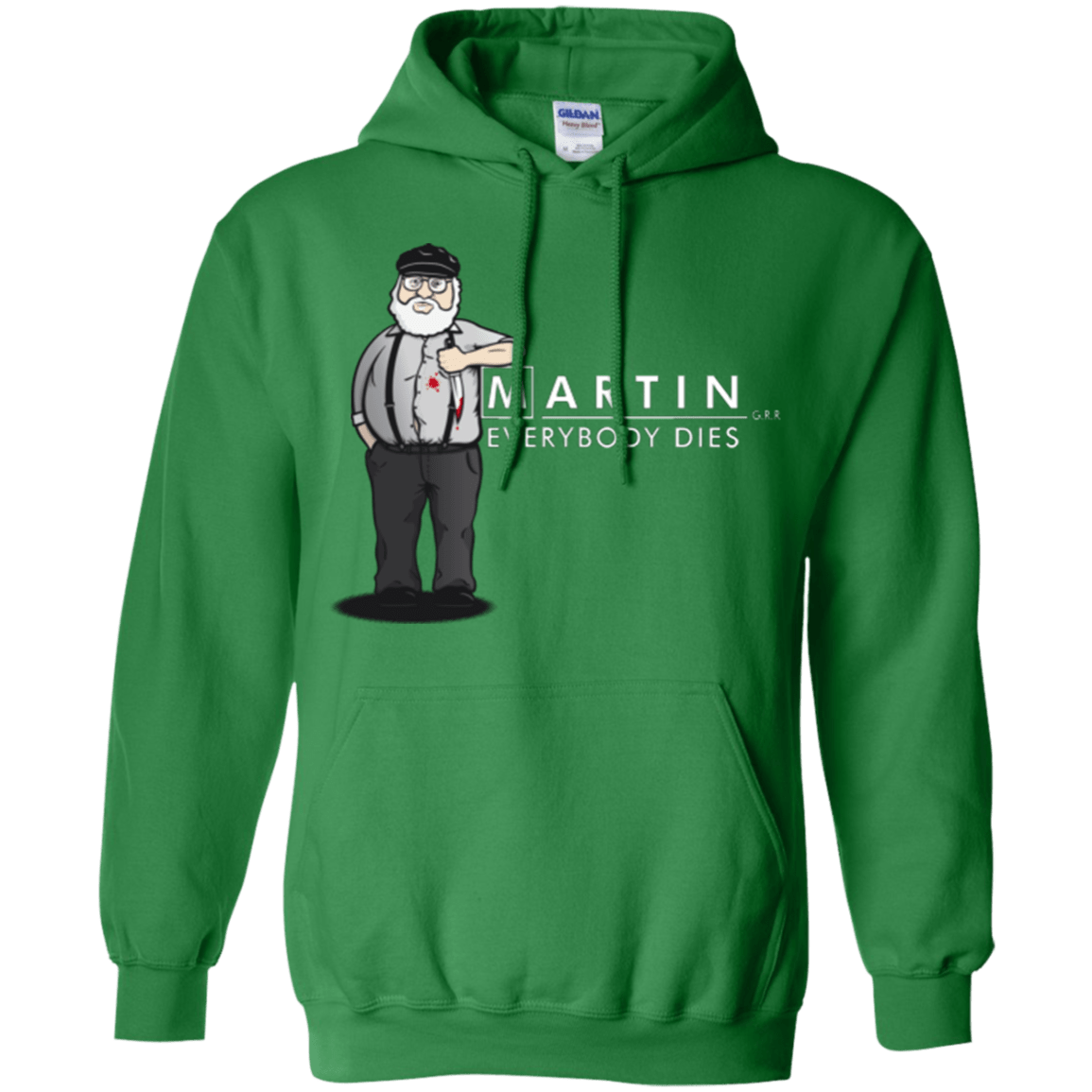 Sweatshirts Irish Green / Small Everybody Dies Pullover Hoodie