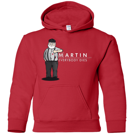 Sweatshirts Red / YS Everybody Dies Youth Hoodie