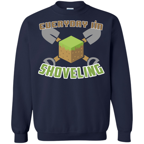 Sweatshirts Navy / Small Everyday Shoveling Crewneck Sweatshirt