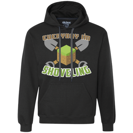 Sweatshirts Black / Small Everyday Shoveling Premium Fleece Hoodie