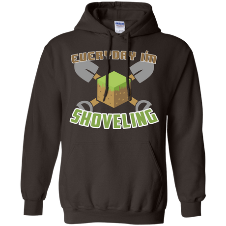 Sweatshirts Dark Chocolate / Small Everyday Shoveling Pullover Hoodie