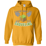 Sweatshirts Gold / Small Everyday Shoveling Pullover Hoodie