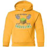 Sweatshirts Gold / YS Everyday Shoveling Youth Hoodie