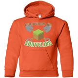 Sweatshirts Orange / YS Everyday Shoveling Youth Hoodie