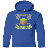 Sweatshirts Royal / YS Everyday Shoveling Youth Hoodie