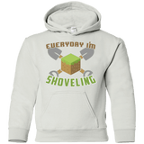 Sweatshirts White / YS Everyday Shoveling Youth Hoodie