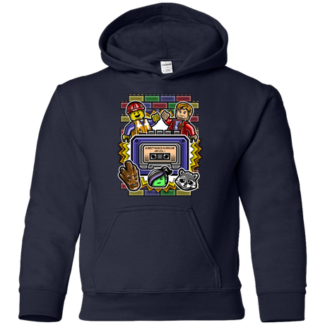 Sweatshirts Navy / YS Everything is awesome mix Youth Hoodie
