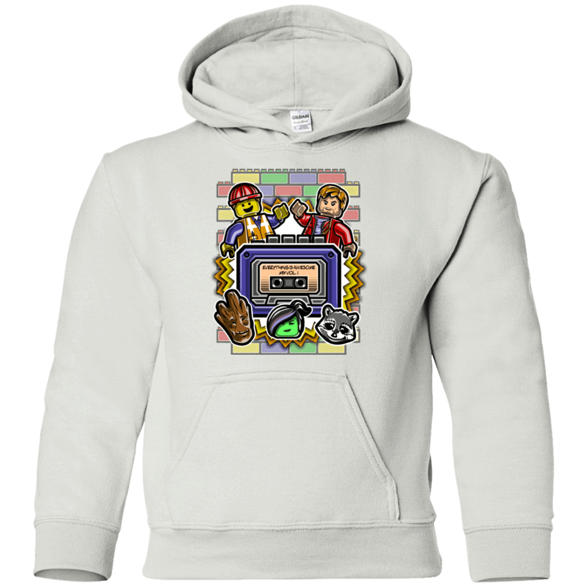 Sweatshirts White / YS Everything is awesome mix Youth Hoodie