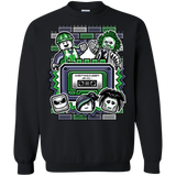 Sweatshirts Black / Small Everything Is Creepy Mix Crewneck Sweatshirt
