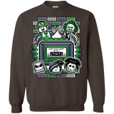 Sweatshirts Dark Chocolate / Small Everything Is Creepy Mix Crewneck Sweatshirt