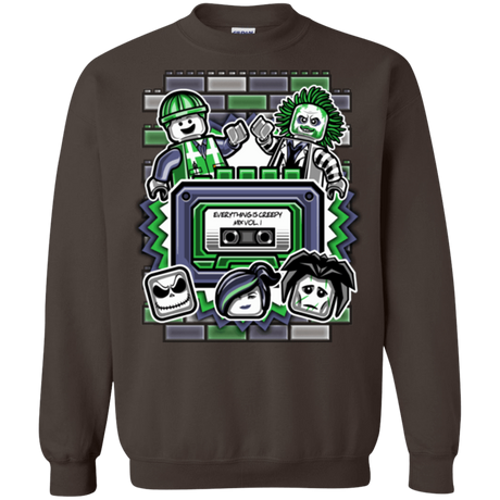 Sweatshirts Dark Chocolate / Small Everything Is Creepy Mix Crewneck Sweatshirt
