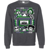 Sweatshirts Dark Heather / Small Everything Is Creepy Mix Crewneck Sweatshirt