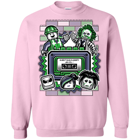 Sweatshirts Light Pink / Small Everything Is Creepy Mix Crewneck Sweatshirt