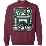 Sweatshirts Maroon / Small Everything Is Creepy Mix Crewneck Sweatshirt