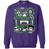 Sweatshirts Purple / Small Everything Is Creepy Mix Crewneck Sweatshirt