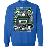 Sweatshirts Royal / Small Everything Is Creepy Mix Crewneck Sweatshirt