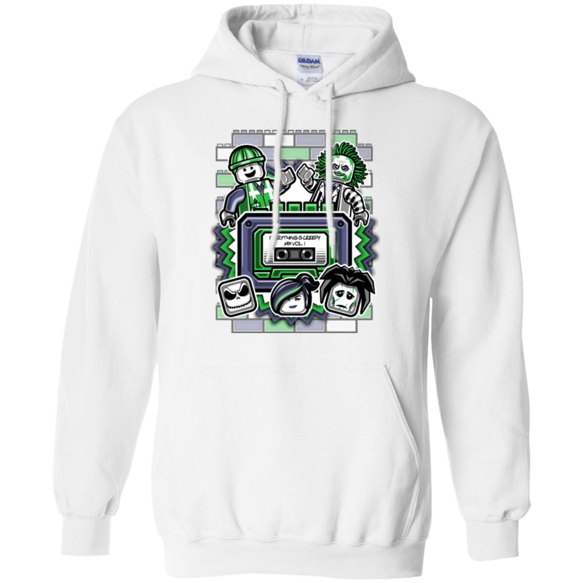 Sweatshirts White / Small Everything Is Creepy Mix Pullover Hoodie