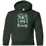 Sweatshirts Forest Green / YS Everything Is Creepy Mix Youth Hoodie