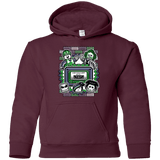 Sweatshirts Maroon / YS Everything Is Creepy Mix Youth Hoodie