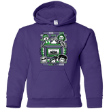 Sweatshirts Purple / YS Everything Is Creepy Mix Youth Hoodie
