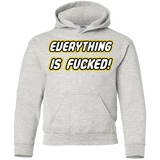 Sweatshirts Ash / YS Everything is Fucked Youth Hoodie