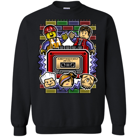 Sweatshirts Black / Small Everything Is Heavy Mix Crewneck Sweatshirt