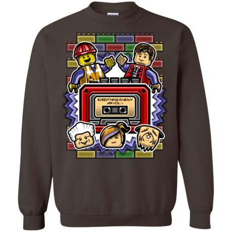 Sweatshirts Dark Chocolate / Small Everything Is Heavy Mix Crewneck Sweatshirt