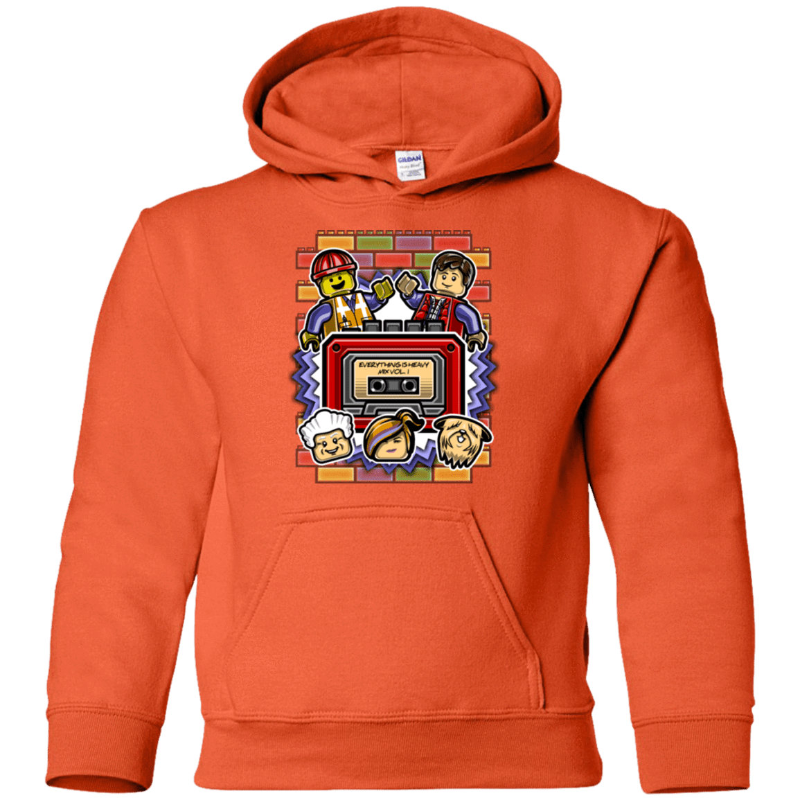 Sweatshirts Orange / YS Everything Is Heavy Mix Youth Hoodie