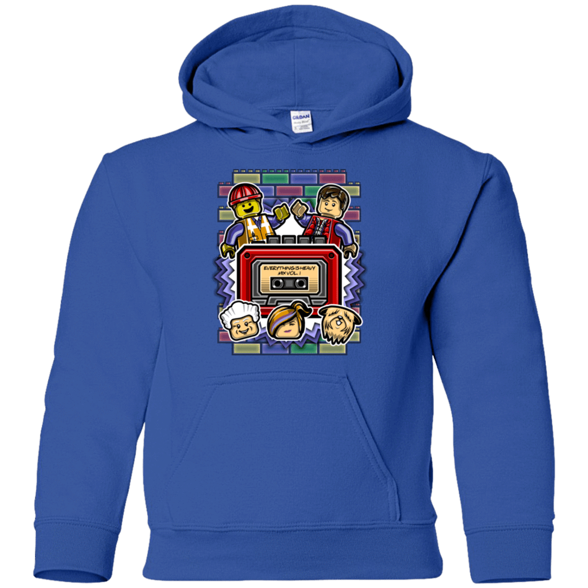 Sweatshirts Royal / YS Everything Is Heavy Mix Youth Hoodie