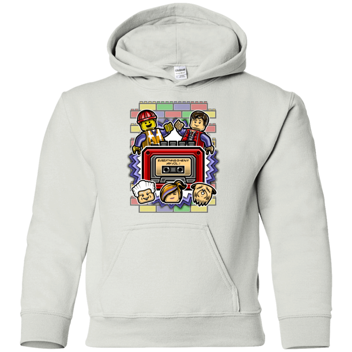 Sweatshirts White / YS Everything Is Heavy Mix Youth Hoodie