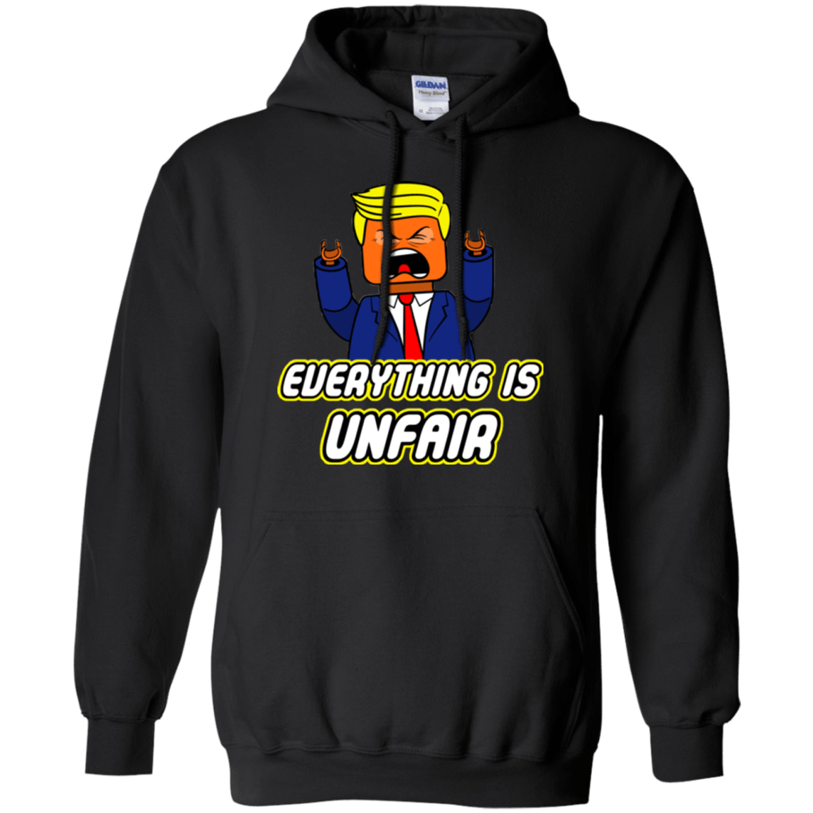 Sweatshirts Black / Small Everything Is Unfair Pullover Hoodie