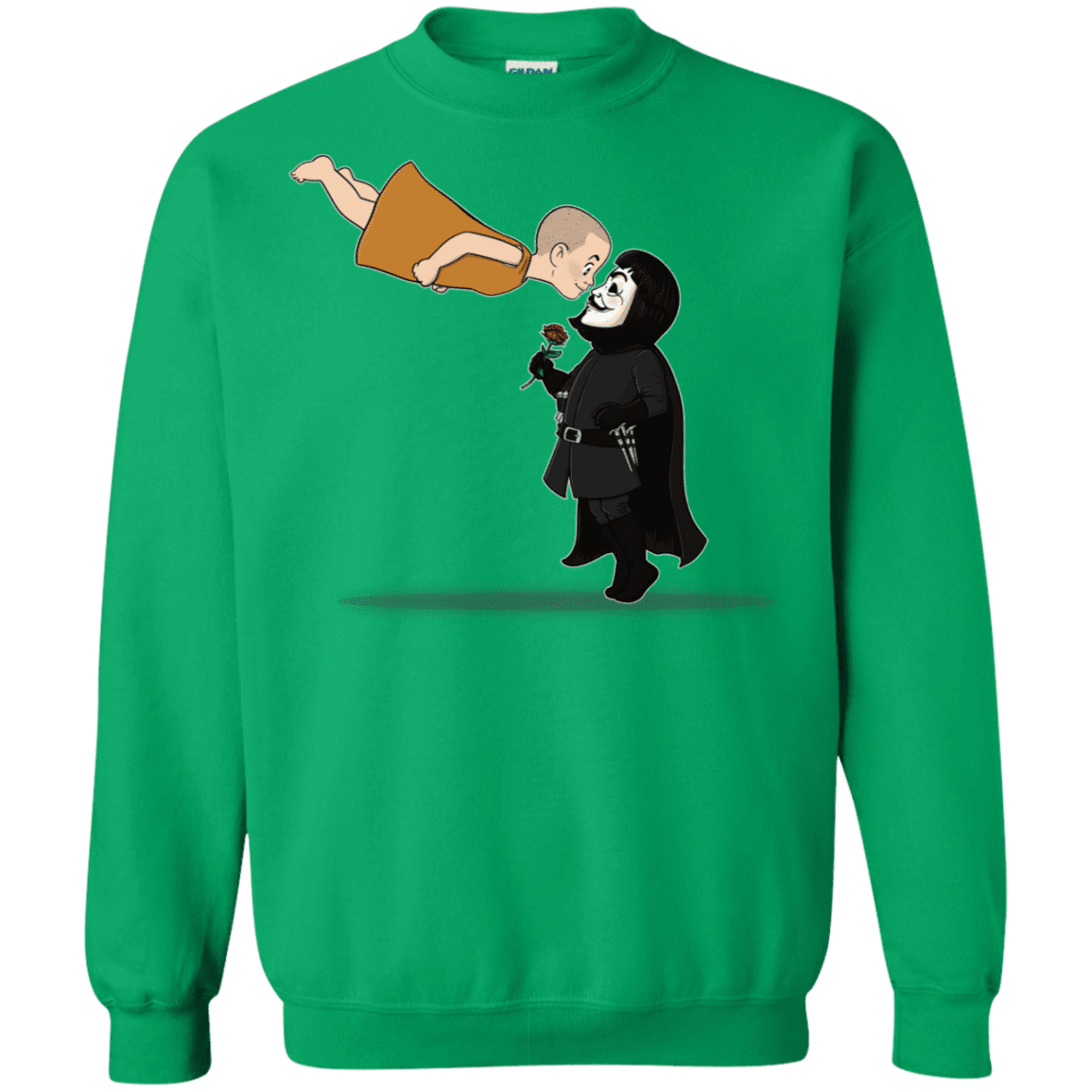 Sweatshirts Irish Green / S Evey and V Crewneck Sweatshirt