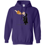 Sweatshirts Purple / S Evey and V Pullover Hoodie