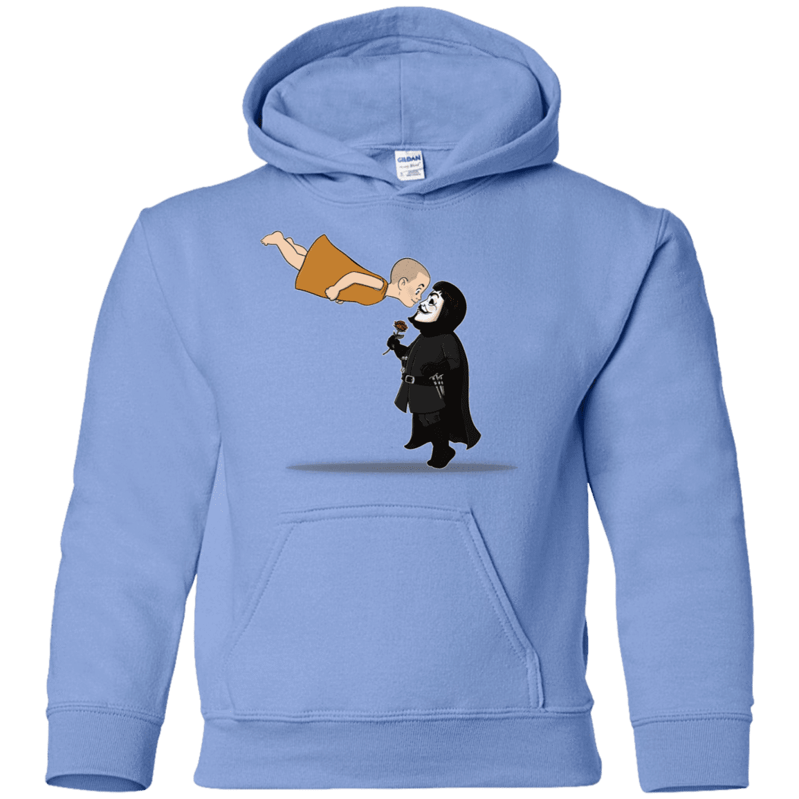 Sweatshirts Carolina Blue / YS Evey and V Youth Hoodie