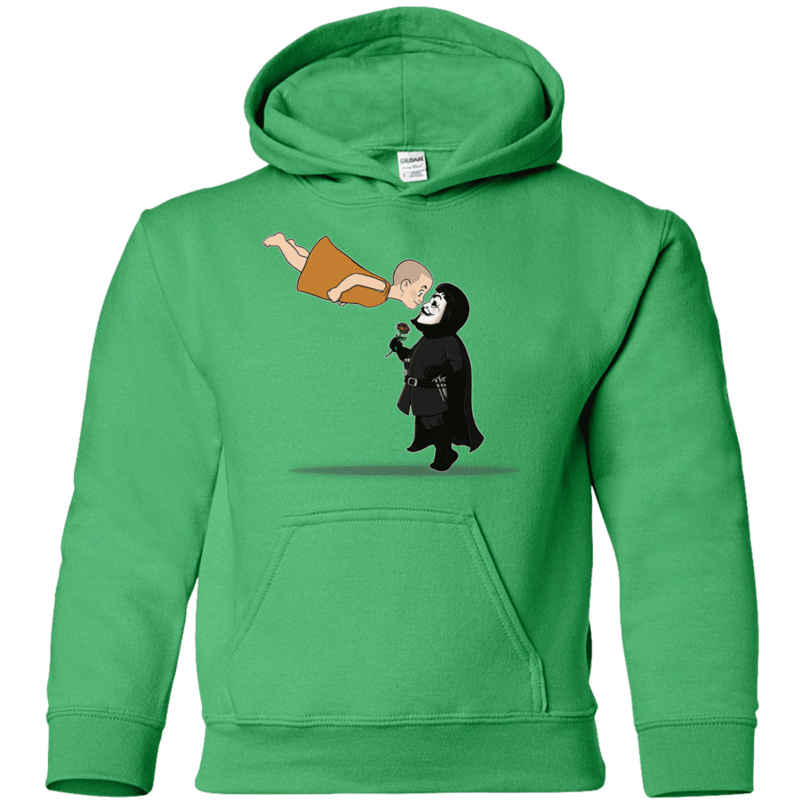 Sweatshirts Irish Green / YS Evey and V Youth Hoodie