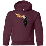 Sweatshirts Maroon / YS Evey and V Youth Hoodie