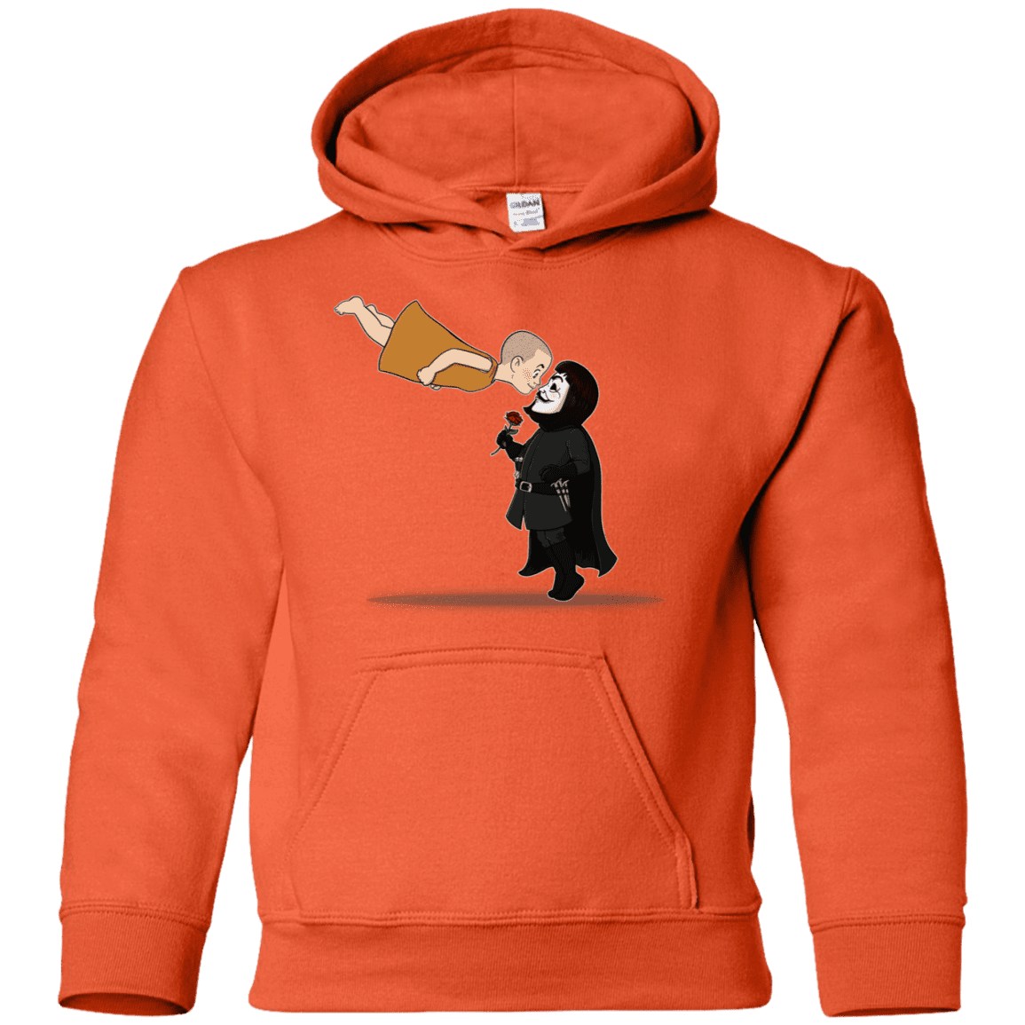 Sweatshirts Orange / YS Evey and V Youth Hoodie