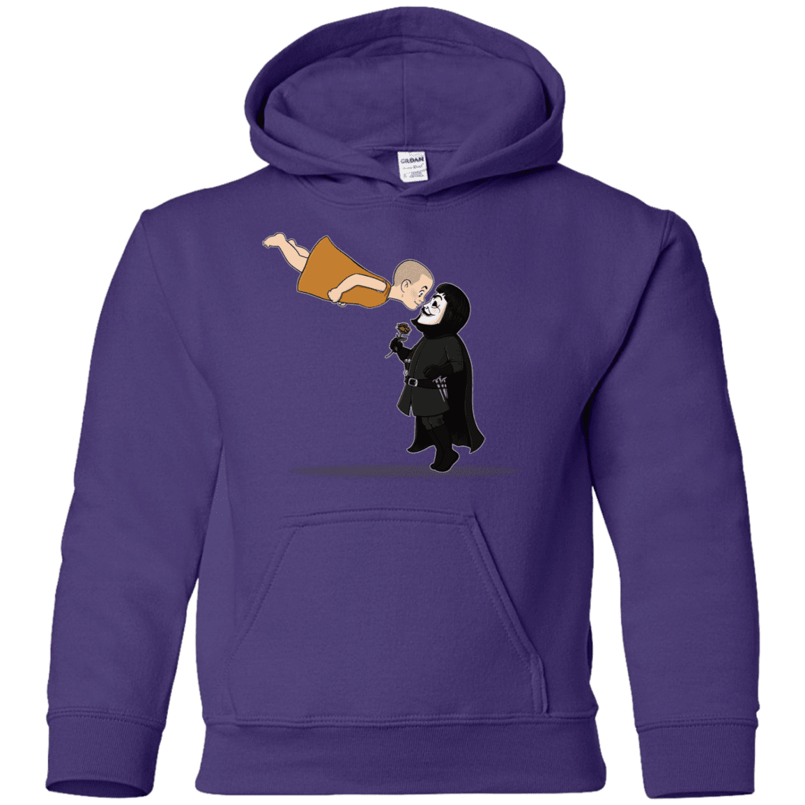 Sweatshirts Purple / YS Evey and V Youth Hoodie