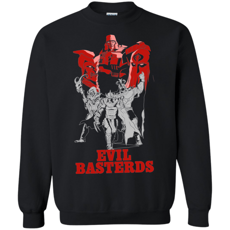 Sweatshirts Black / S Evil Bastards Crewneck Sweatshirt