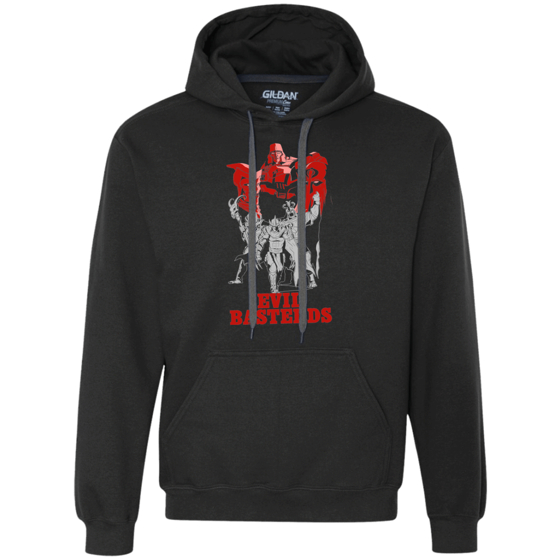 Sweatshirts Black / S Evil Bastards Premium Fleece Hoodie