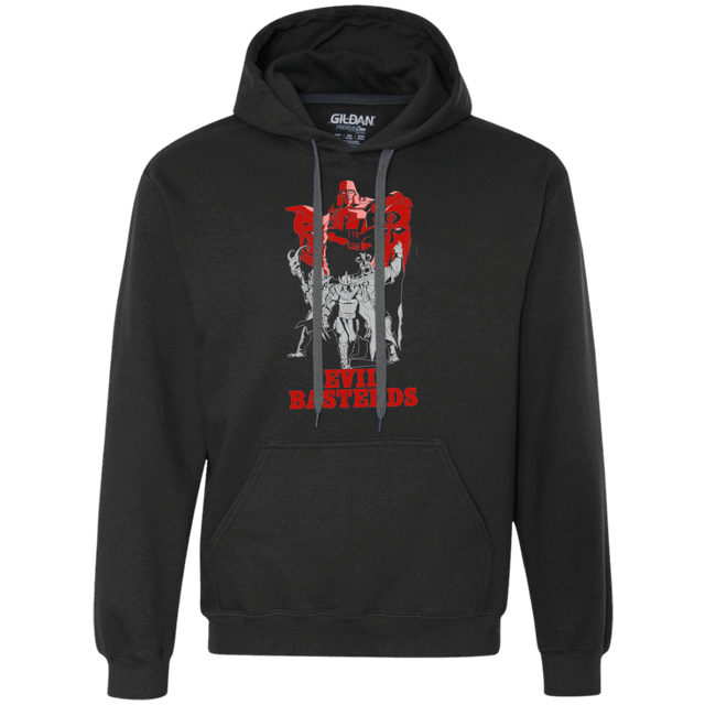 Sweatshirts Black / S Evil Bastards Premium Fleece Hoodie