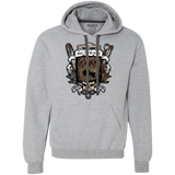 Sweatshirts Sport Grey / Small Evil Crest Premium Fleece Hoodie