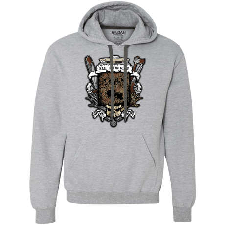 Sweatshirts Sport Grey / Small Evil Crest Premium Fleece Hoodie