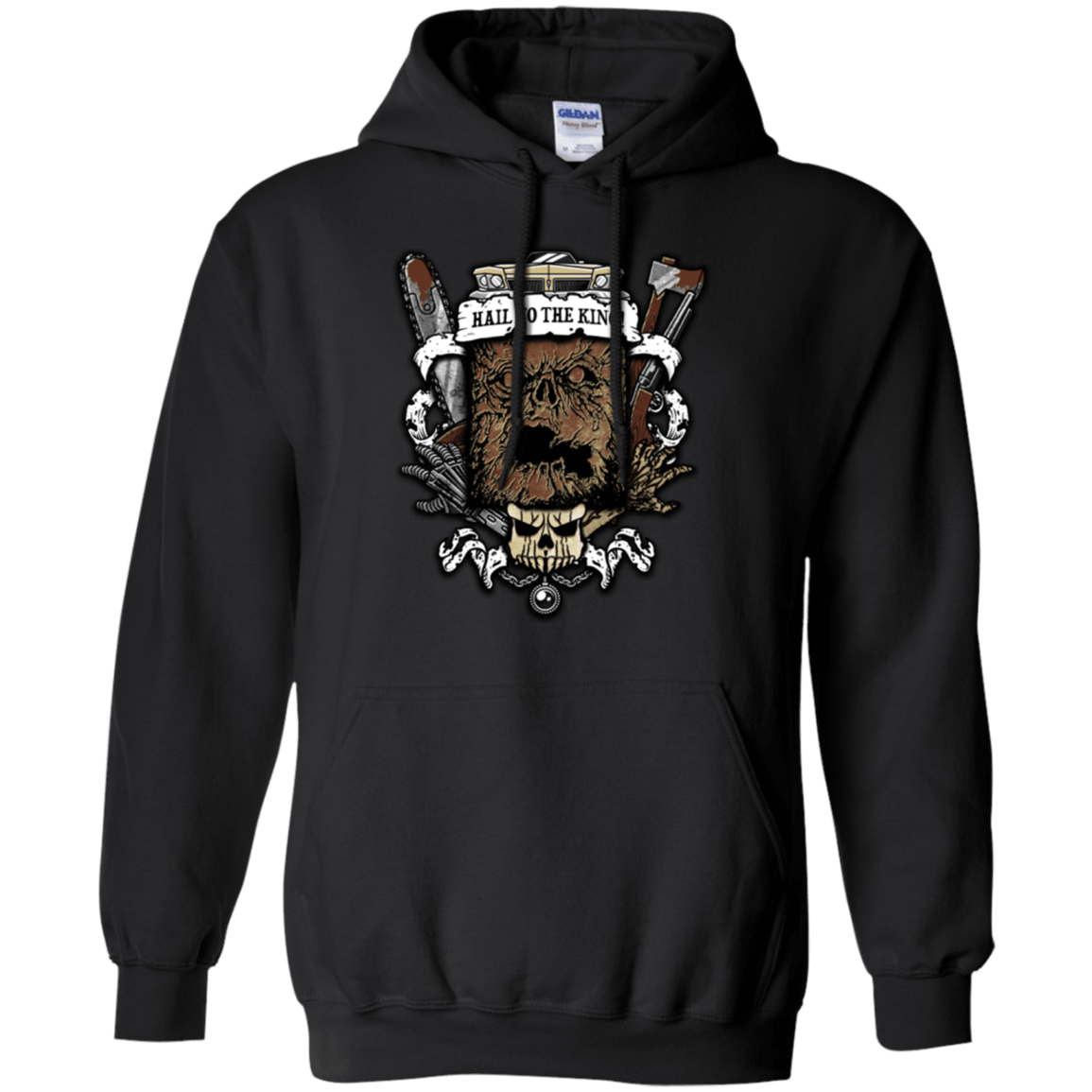 Sweatshirts Black / Small Evil Crest Pullover Hoodie