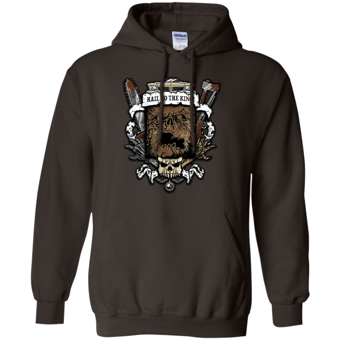 Sweatshirts Dark Chocolate / Small Evil Crest Pullover Hoodie