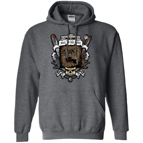 Sweatshirts Dark Heather / Small Evil Crest Pullover Hoodie