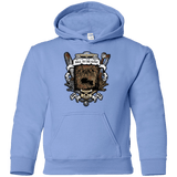 Sweatshirts Carolina Blue / YS Evil Crest Youth Hoodie