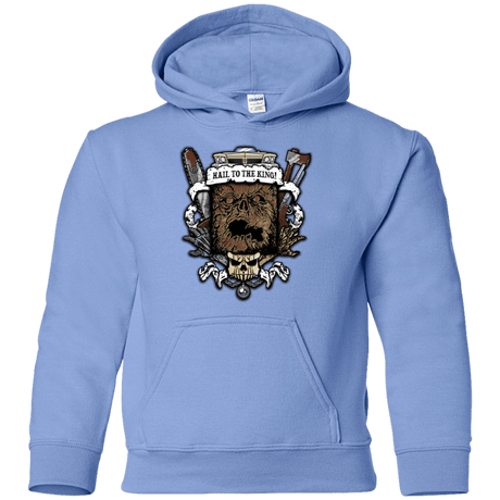 Sweatshirts Carolina Blue / YS Evil Crest Youth Hoodie
