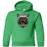 Sweatshirts Irish Green / YS Evil Crest Youth Hoodie
